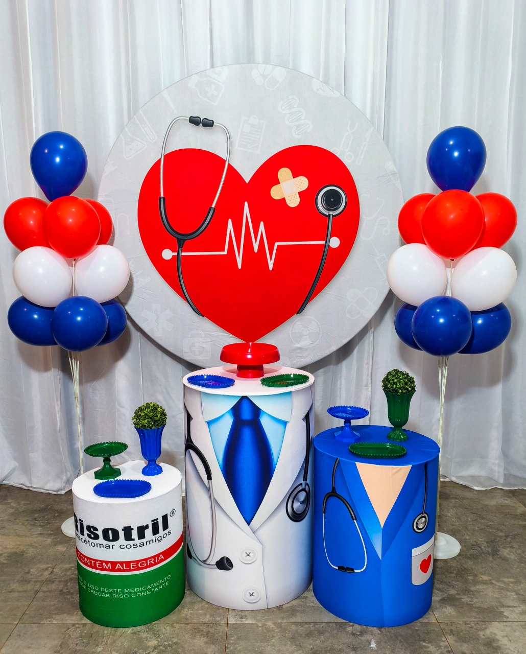 Profissionais da Saúde E Medicina - Kit Bronze - Pegue e Brilha Decorações 