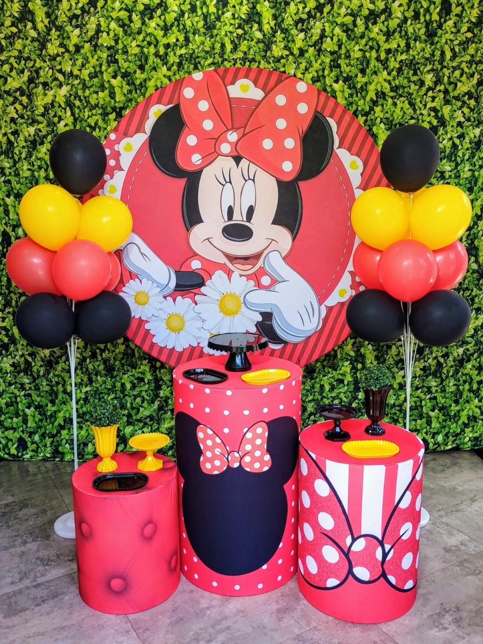 Minnie 02 - Kit Bronze         - Pegue e Brilha Decorações 