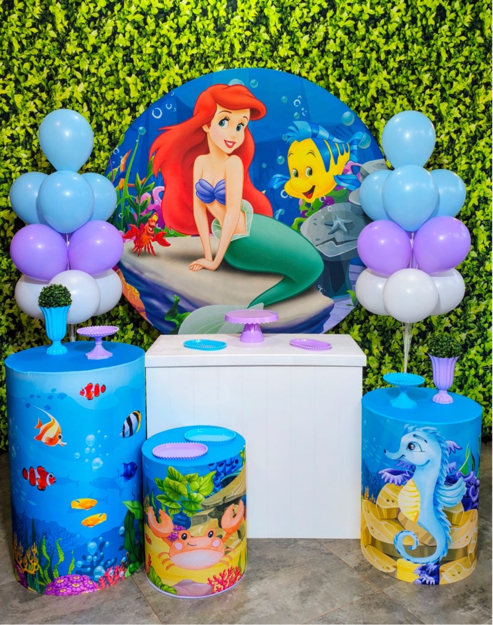 Ariel - Kit Prata - Pegue e Brilha Decorações 