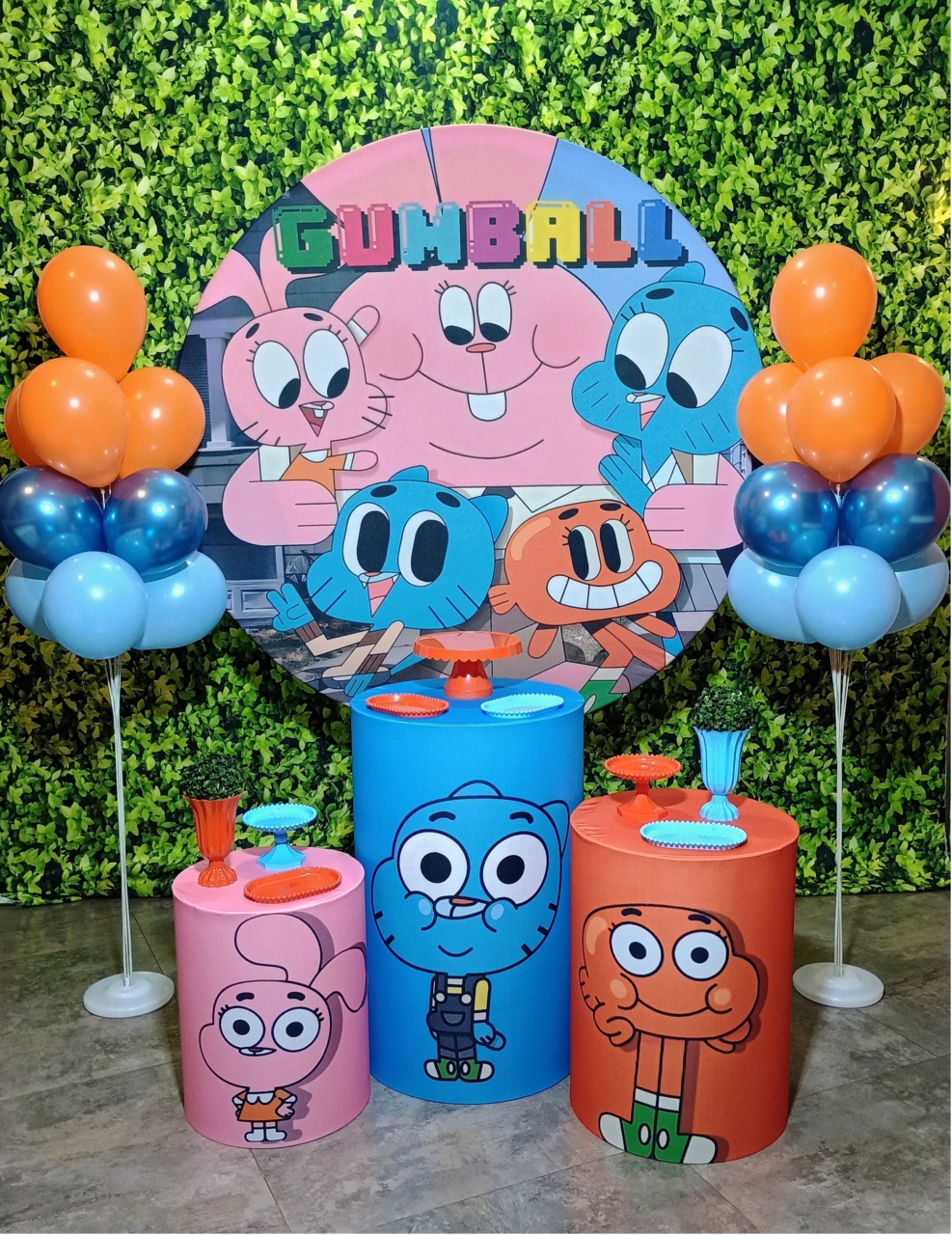 Gumball - Kit Bronze - Pegue e Brilha Decorações 