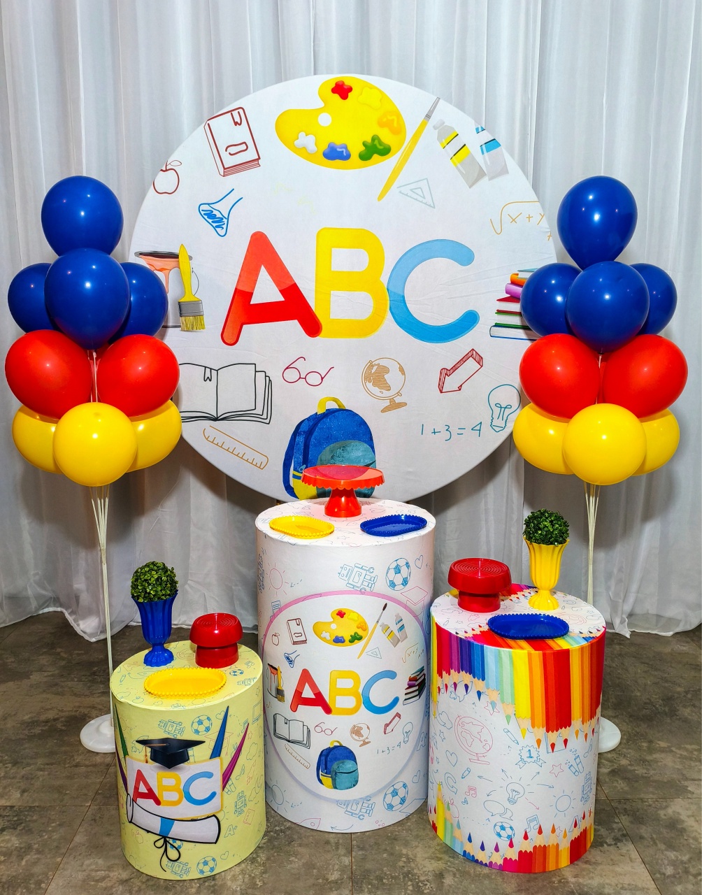 Abc Formatura - Kit Bronze  - Pegue e Brilha Decorações 