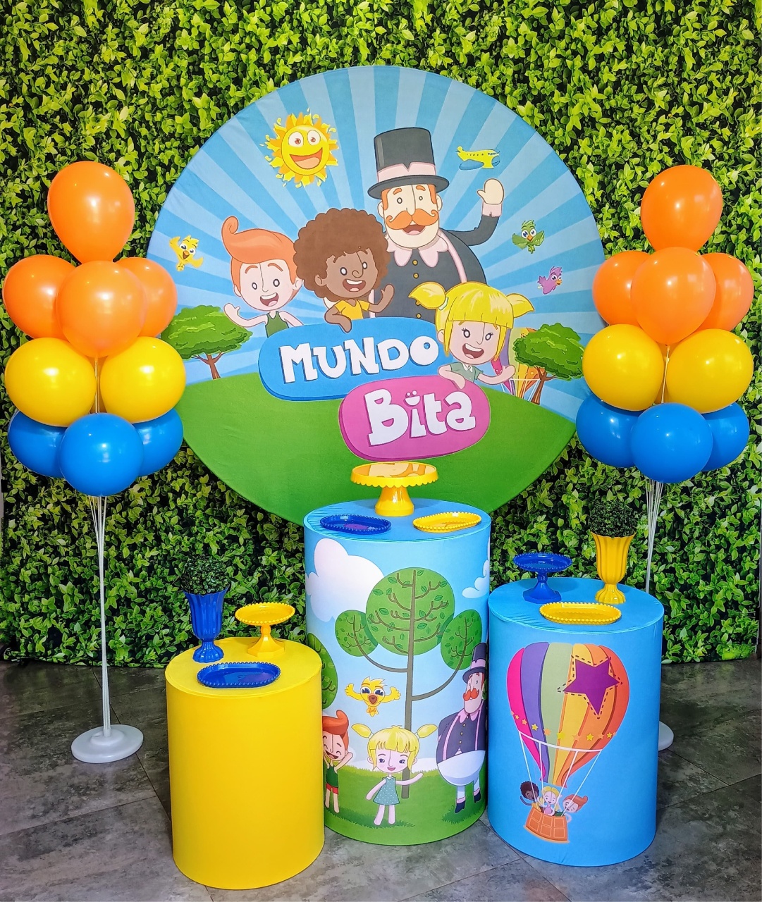 Mundo Bita 01 - Kit Bronze  - Pegue e Brilha Decorações 