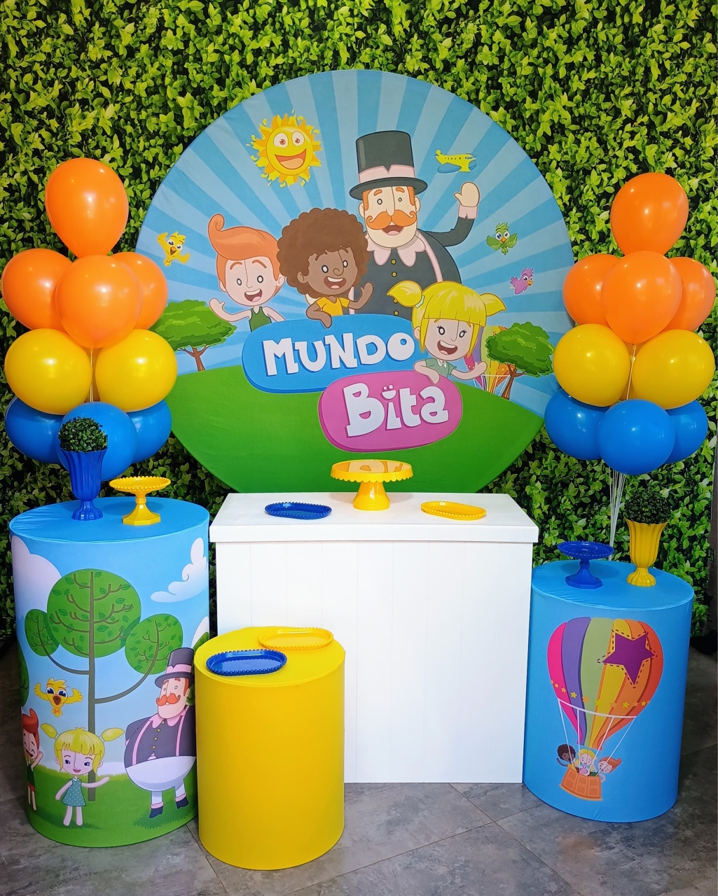 Mundo Bita 01 - Kit Prata  - Pegue e Brilha Decorações 
