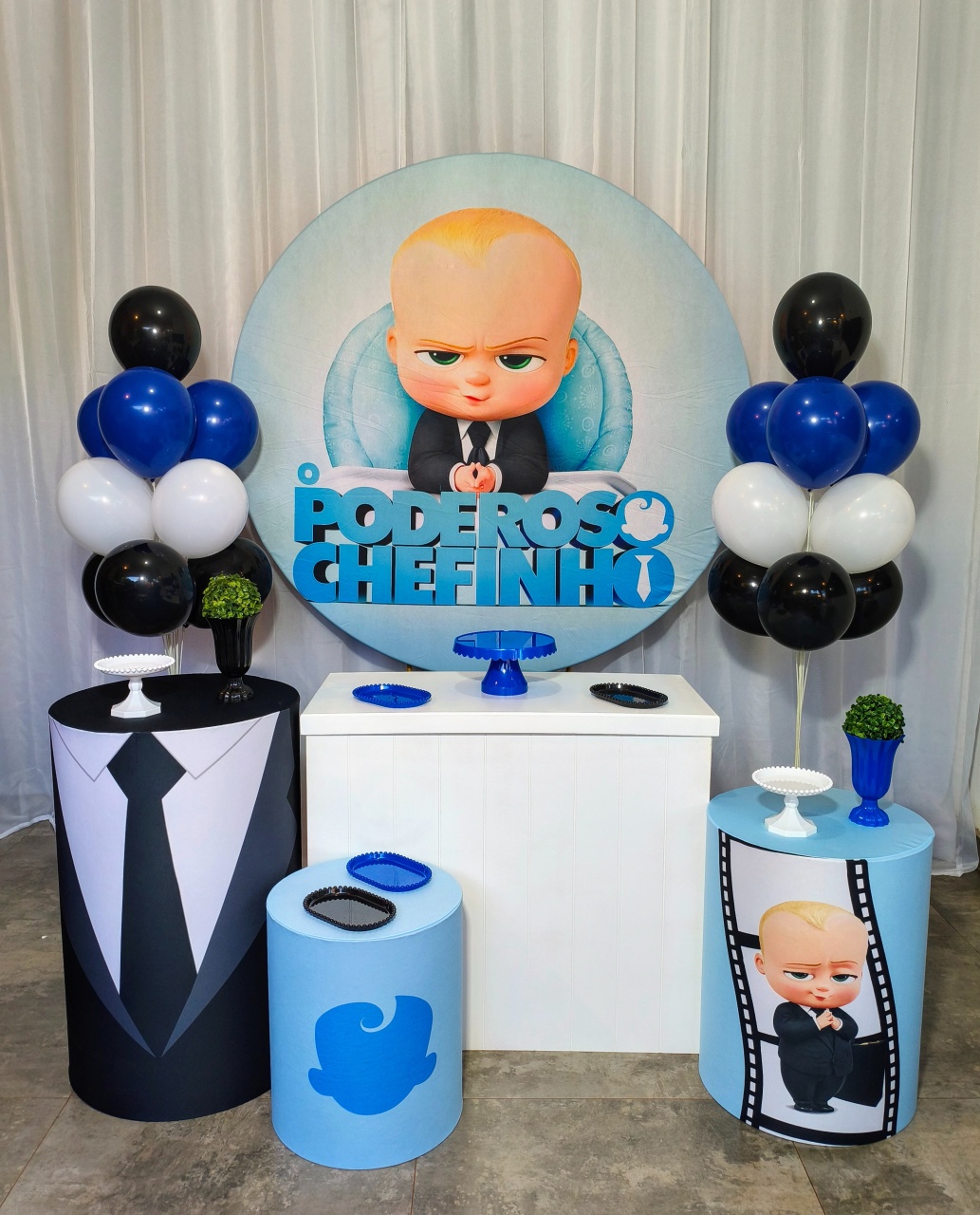 Poderoso Chefinho - Kit Prata - Pegue e Brilha Decorações 