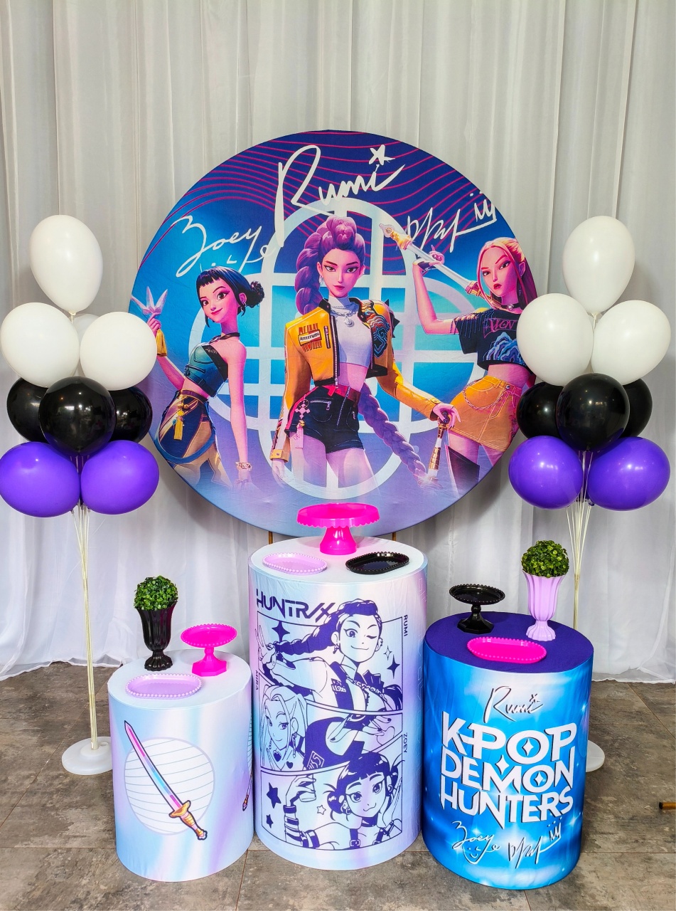 K-Pop 02 - Kit Bronze  (Cópia) - Pegue e Brilha Decorações 