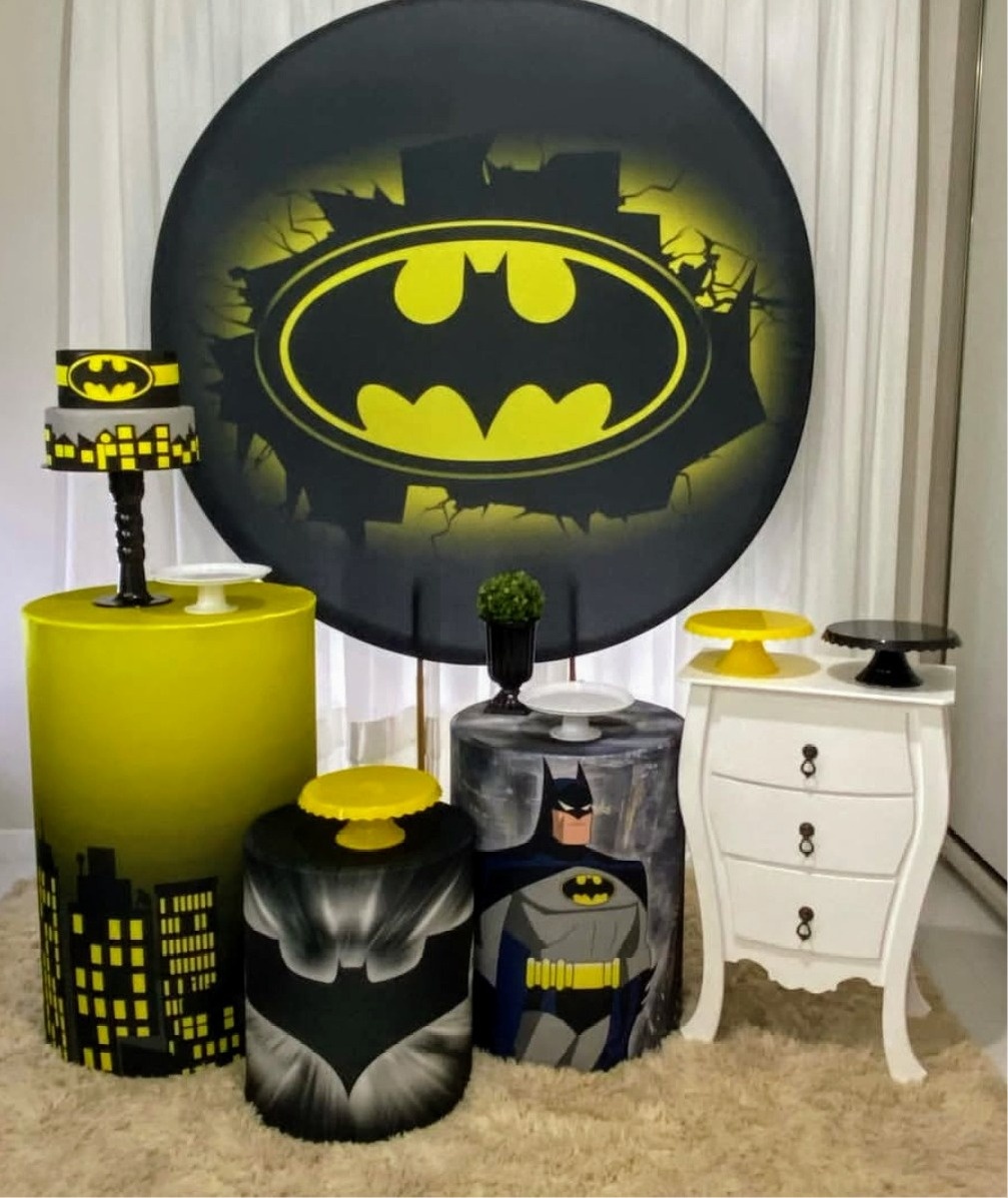 Batman 02 - Kit Bronze  - Pegue e Brilha Decorações 