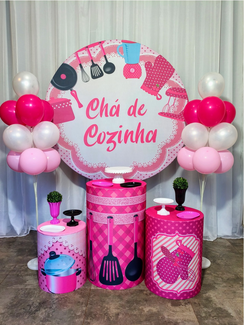 Chá de Cozinha E Chá de Panela - Kit Bronze 06 - Pegue e Brilha Decorações 