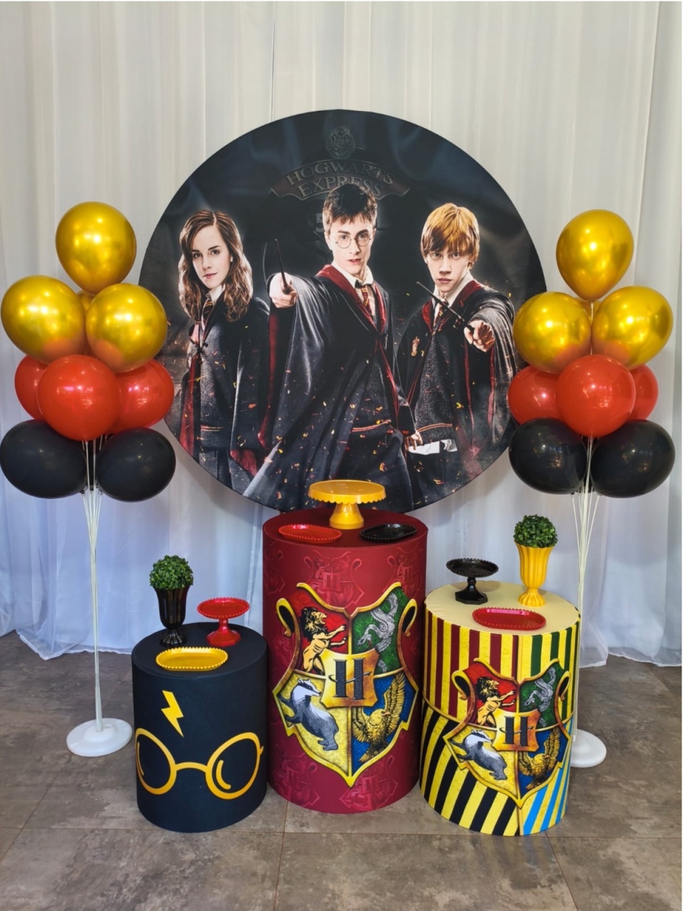 Harry Potter - Kit Bronze - Pegue e Brilha Decorações 