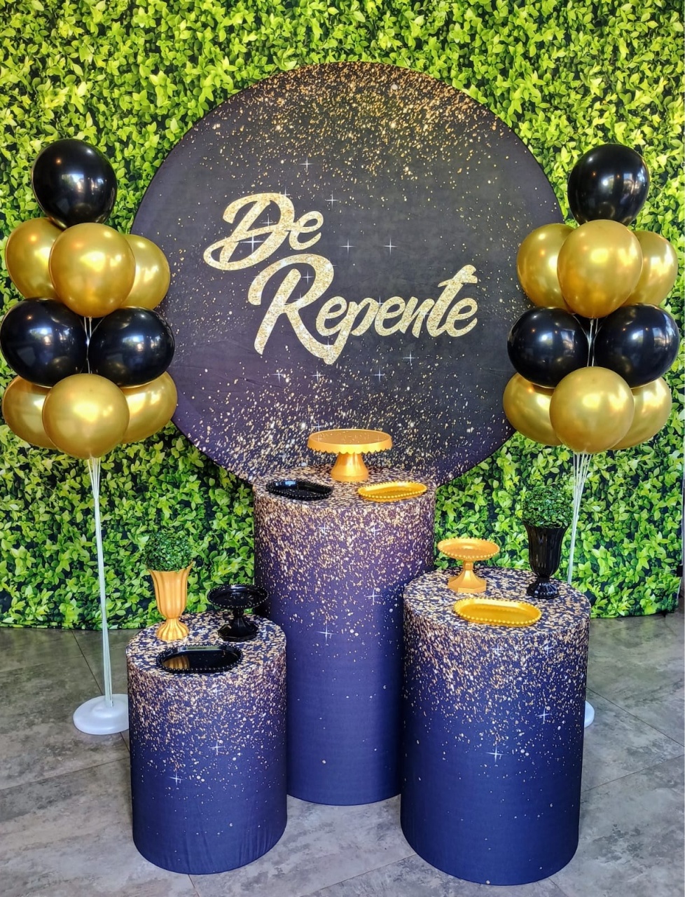 de Repente - Kit Bronze    - Pegue e Brilha Decorações 