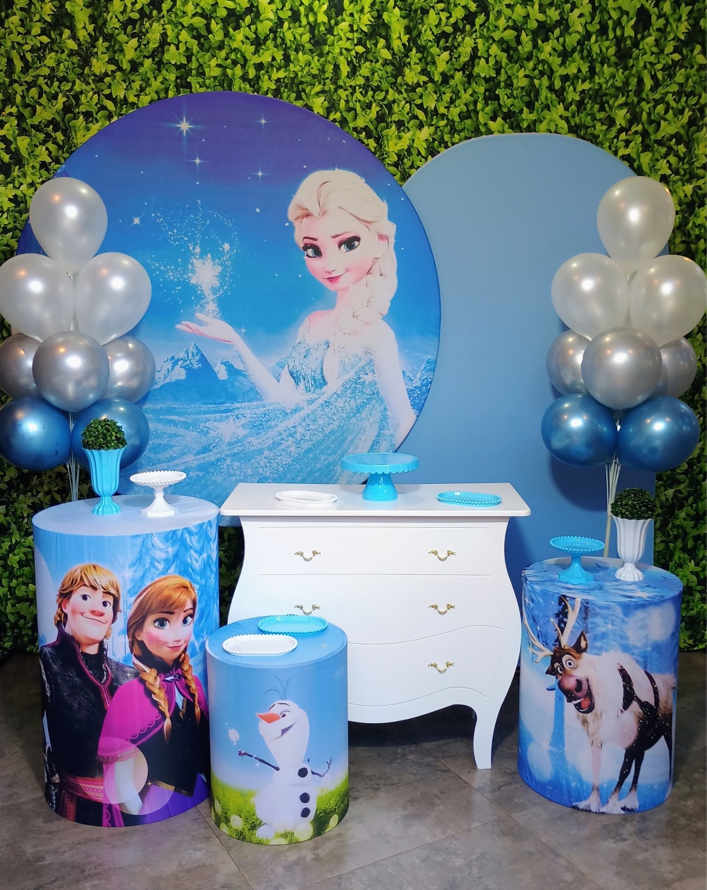 Frozen 01 - Kit Ouro    - Pegue e Brilha Decorações 