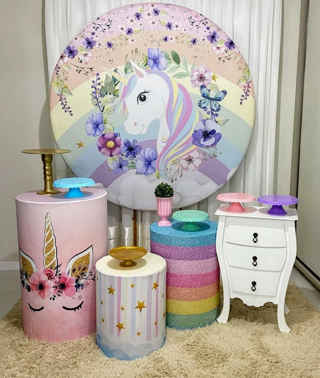 Unicórnio - Kit Bronze    - Pegue e Brilha Decorações 