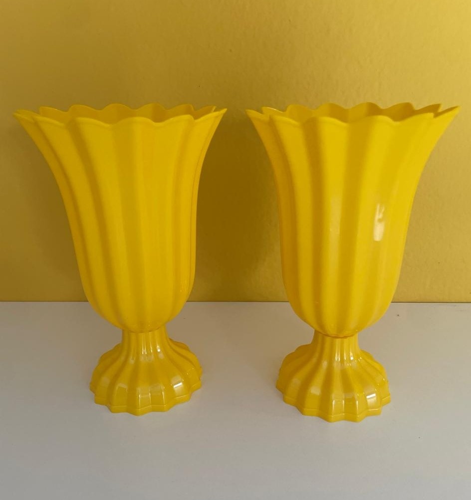 Vaso Popi Amarelo - Mabe Pegue e Monte Festas