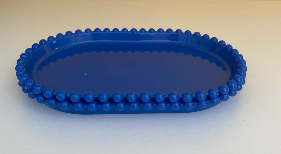 Bandeja Mini Perola Azul Royal - Mabe Pegue e Monte Festas