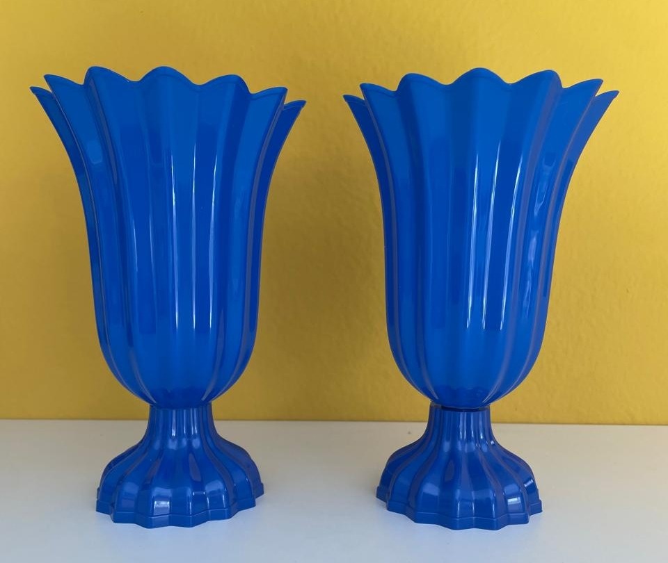 Vaso Azul Royal - Mabe Pegue e Monte Festas