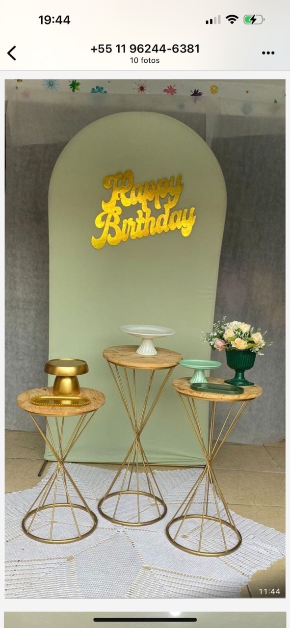 Verde Com Dourado  - José e maria festas