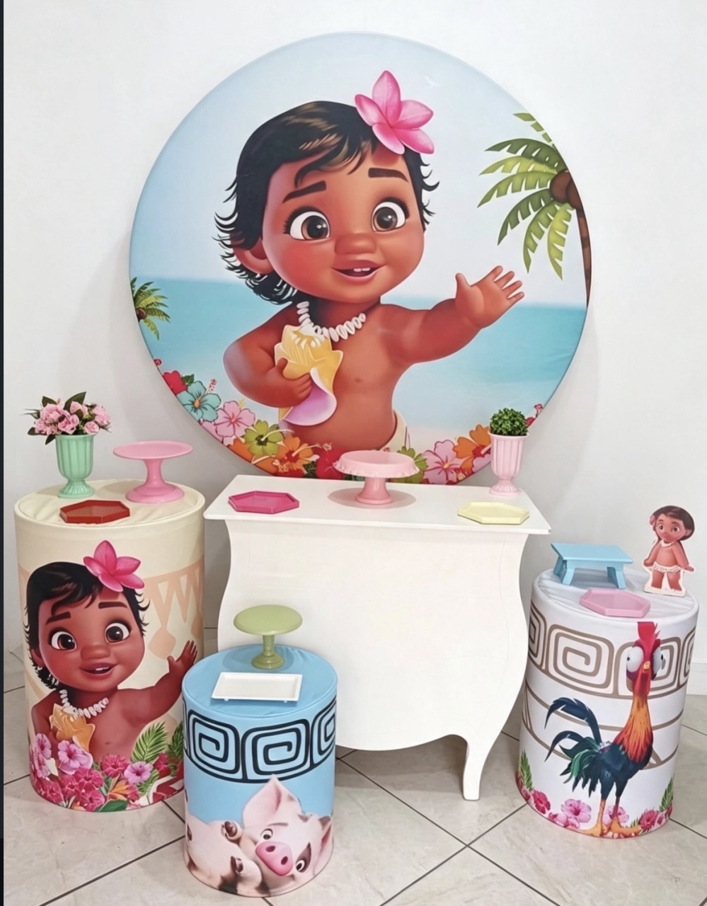 Kit Prata - Moana Baby - José e maria festas