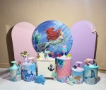 Alugue Tema Para Festa Decoração Sereia (Modelo 3) - imagem 1