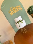 Alugue Tema Para Decoração Verde Bege  - imagem 3