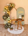 Alugue Tema Para Decoração Verde Bege  - imagem 1