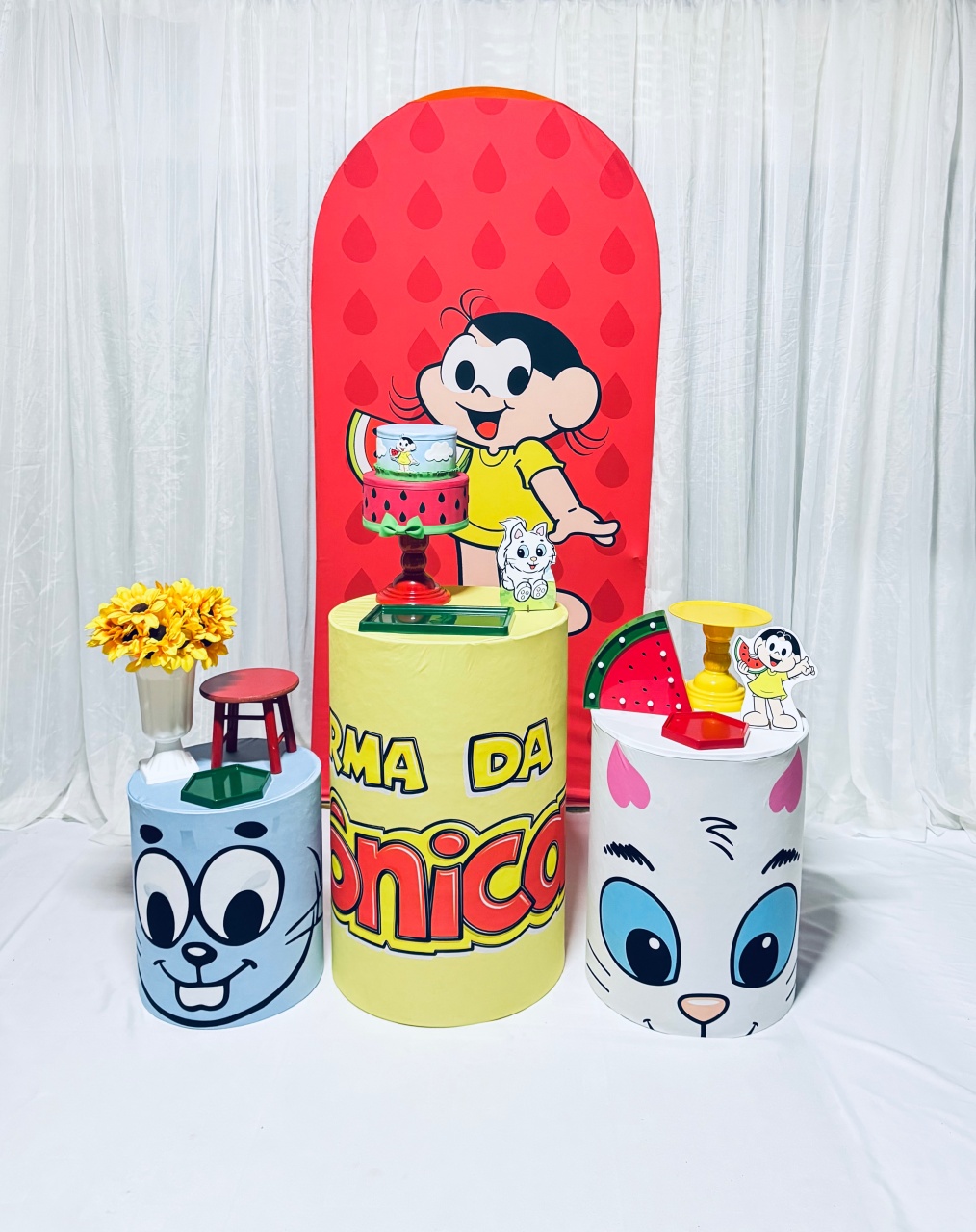 Alugue Tema Para Festa Decoração Magali ( Modelo 1) - Abra Cadabra Pegue e Monte