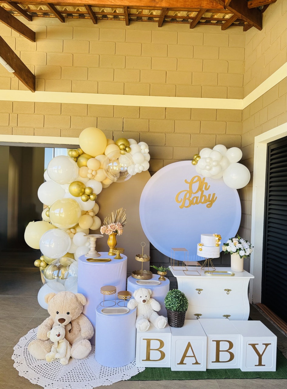 Alugue Tema Decoração Para Festa Chá de Bebê /Revelacao  - Abra Cadabra Pegue e Monte