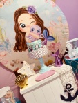 Alugue Tema Para Festa Decoração Sereia Baby (Modelo 2) - imagem 2