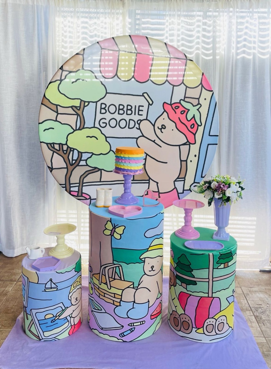 Alugue Tema Para Festa Decoracao Boobie Goods - Abra Cadabra Pegue e Monte
