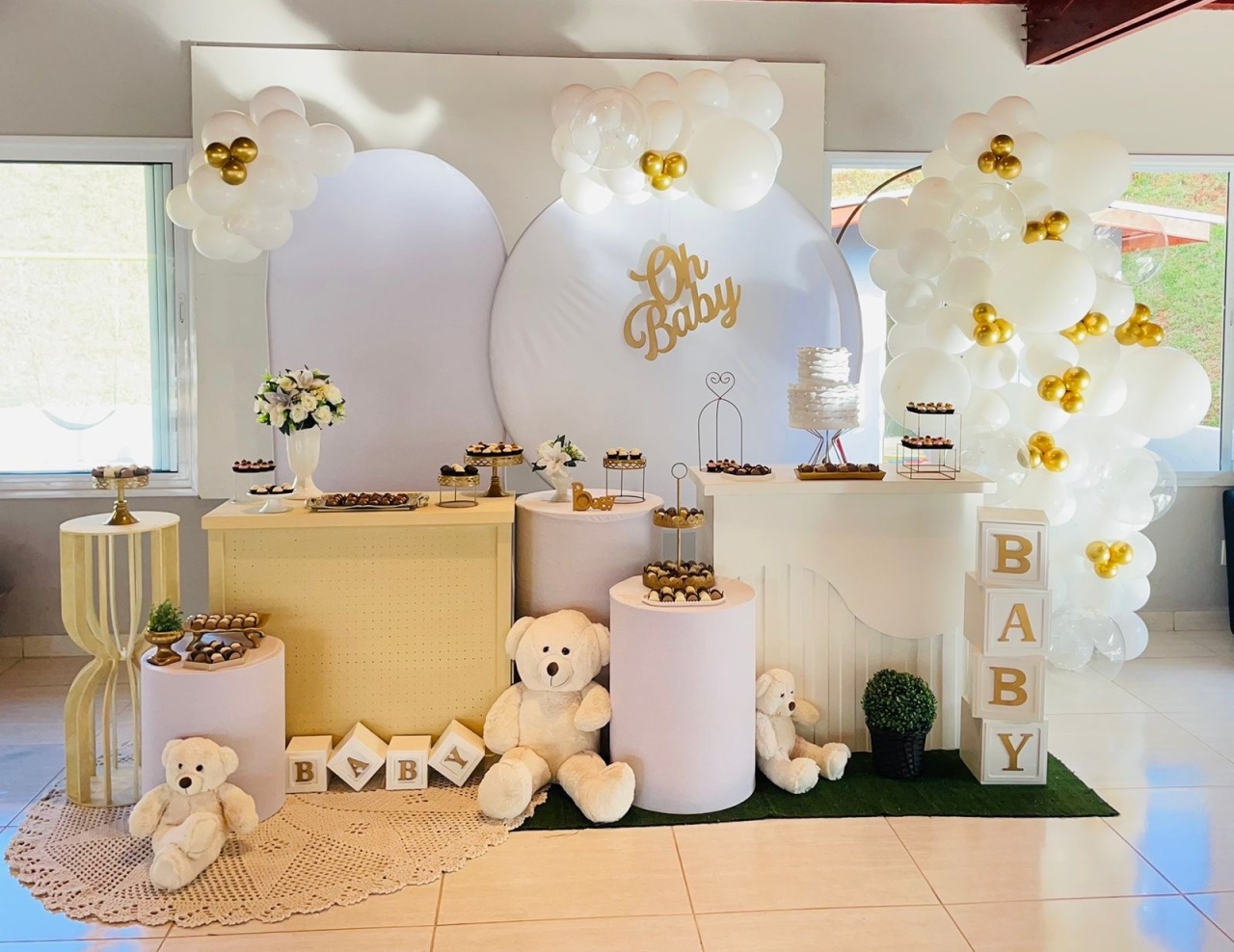 Alugue Tema Para Festa Decoração Chá Revelação Grande - Abra Cadabra Pegue e Monte