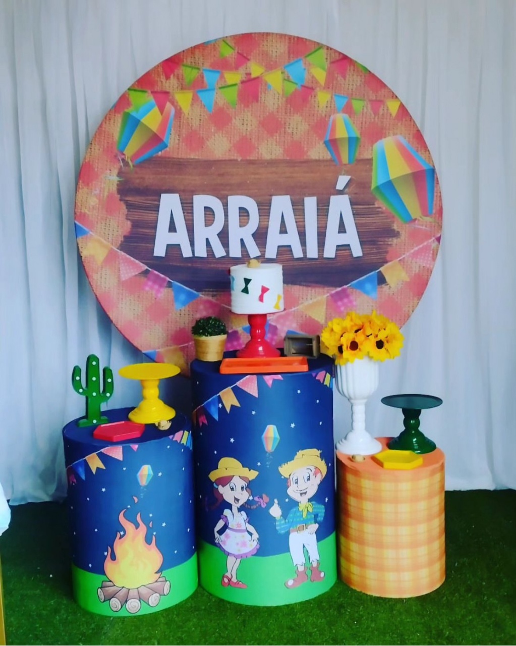 Alugue Tema Para Festa Decoração Festa Junina(Modelo 1) - Abra Cadabra Pegue e Monte