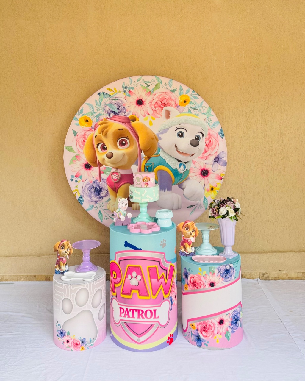 Alugue Tema Para Festa Patrulha Canina Menina(Modelo 1) - Abra Cadabra Pegue e Monte
