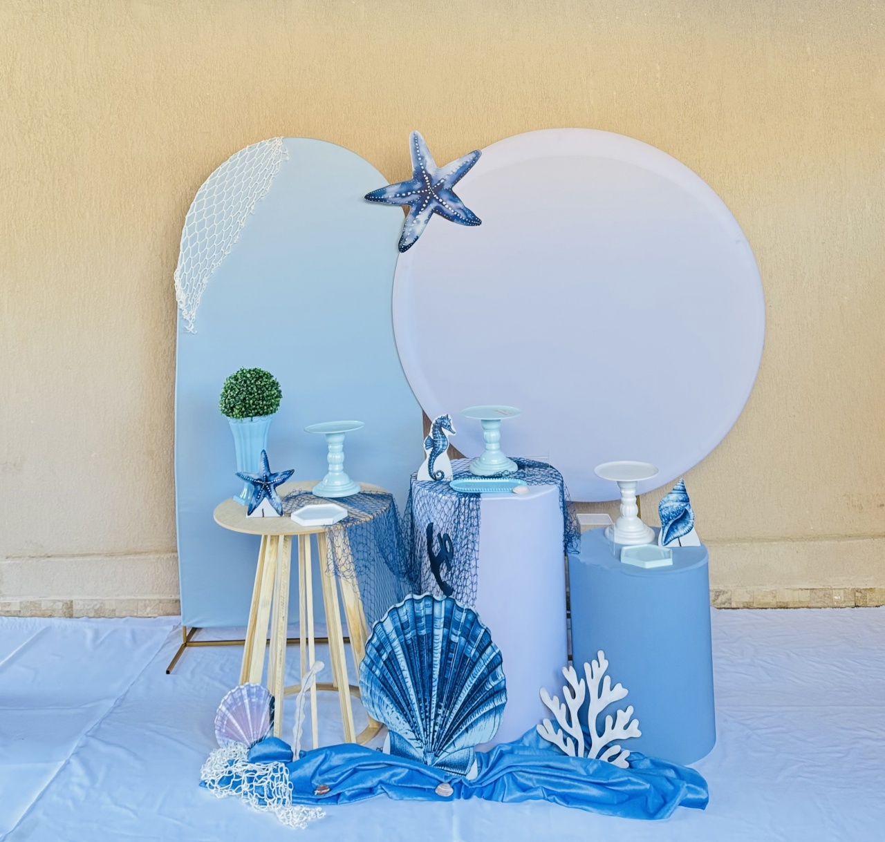 Alugue Tema Decoração Para Festa Fundo Do Mar  - Abra Cadabra Pegue e Monte