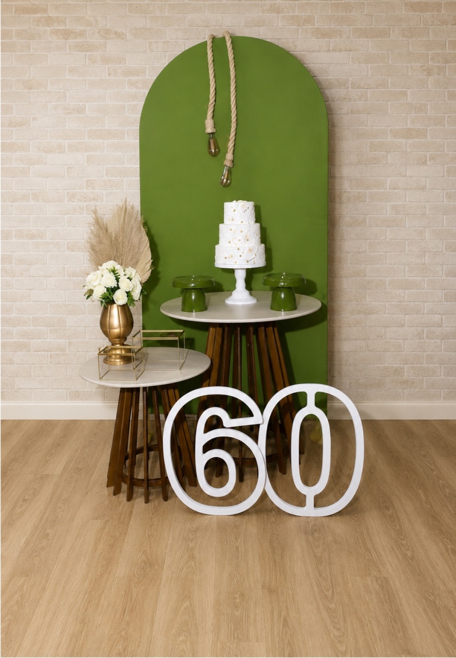 Alugue Decoração 60 Anos (Modelo 2) - HZM Decoração e Locação