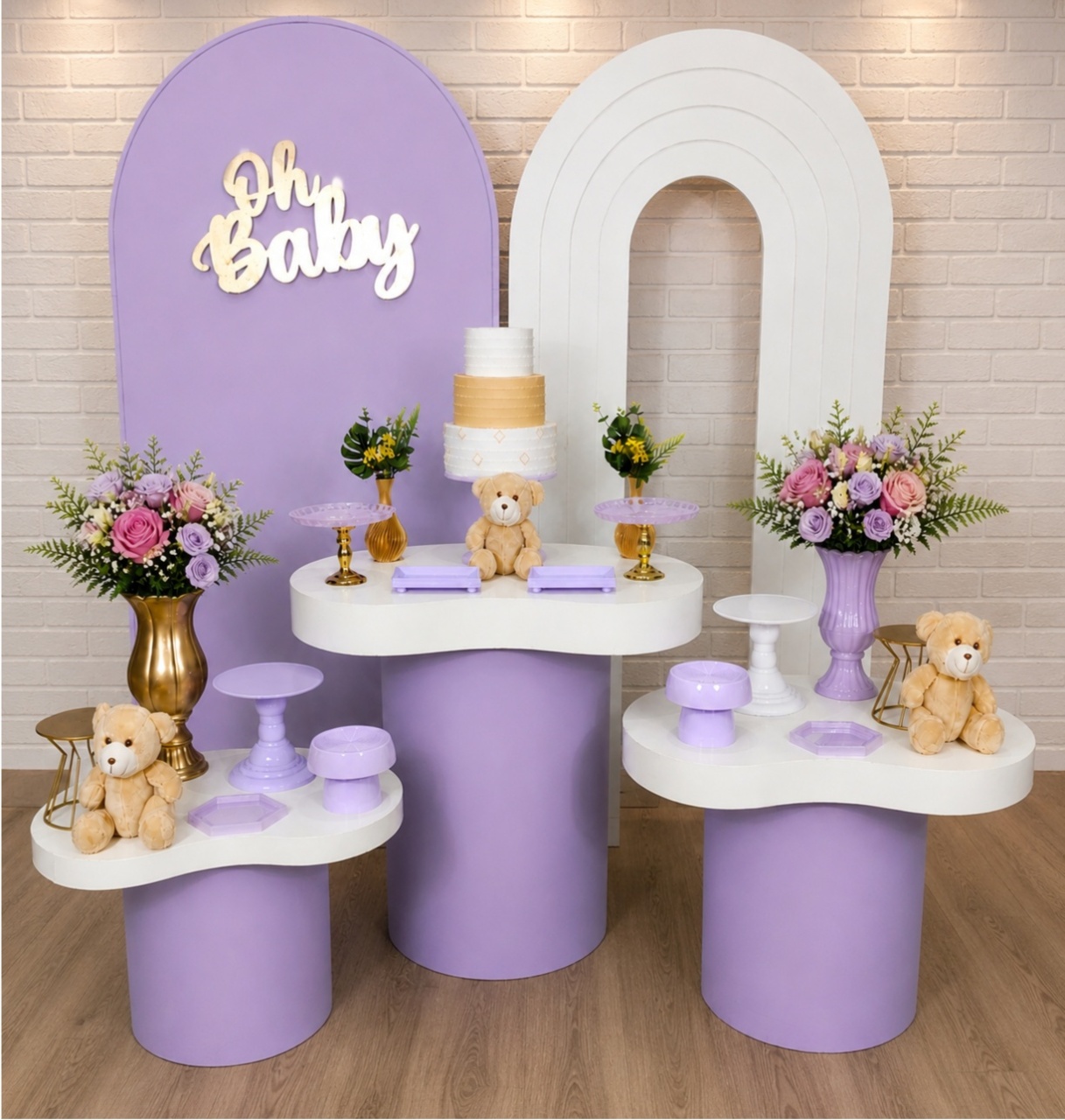 Alugue Decoração Chá de Bebê (Modelo 74) - HZM Decoração e Locação