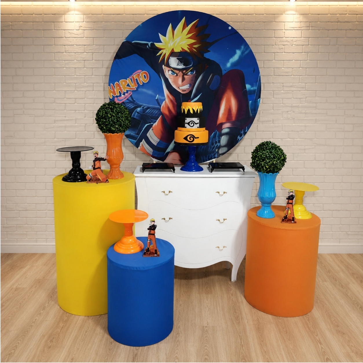 Alugue Decoração Naruto (Modelo 2) - HZM Decoração e Locação