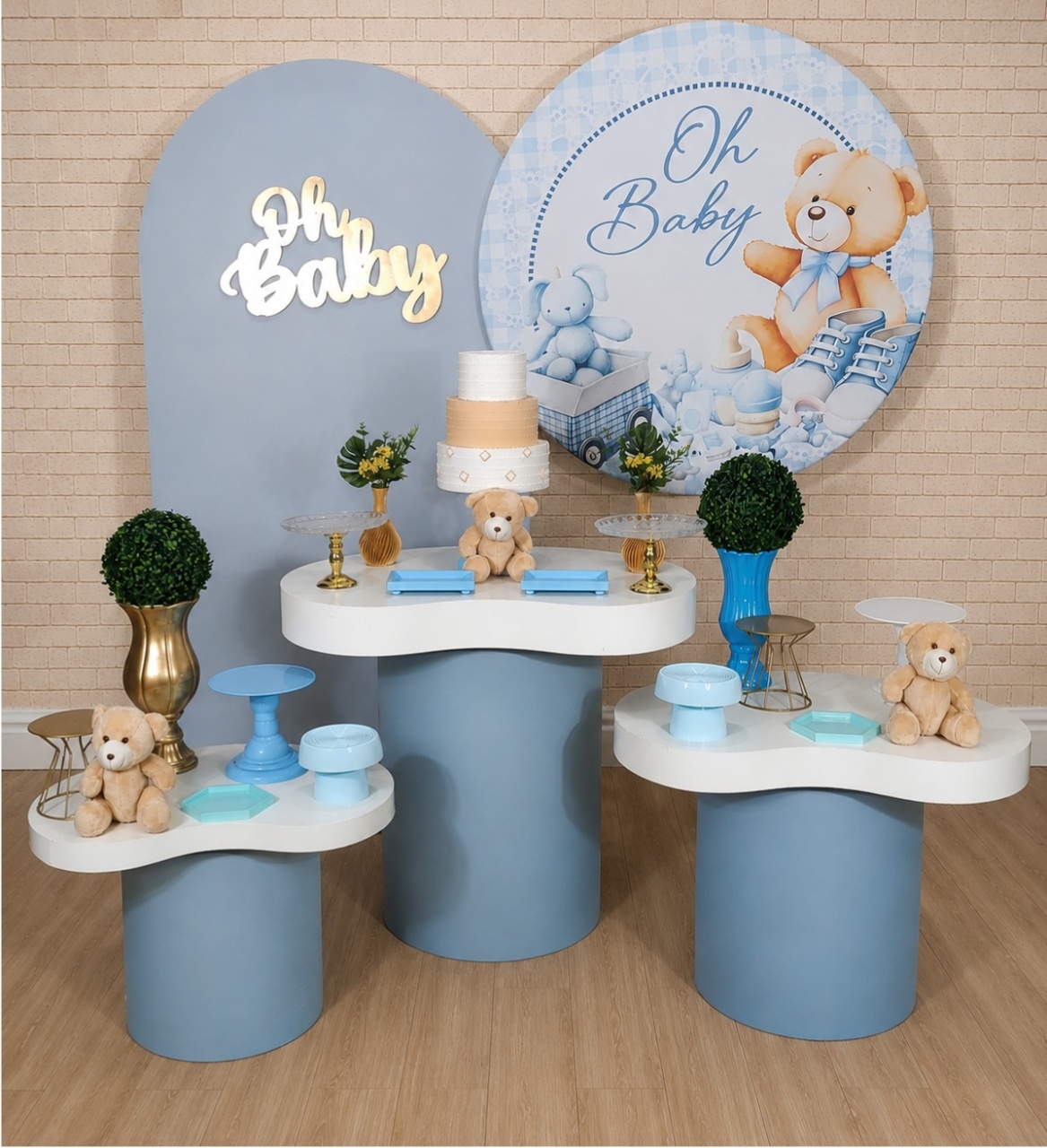 Alugue Decoração Chá de Bebê (Modelo 59) - HZM Decoração e Locação