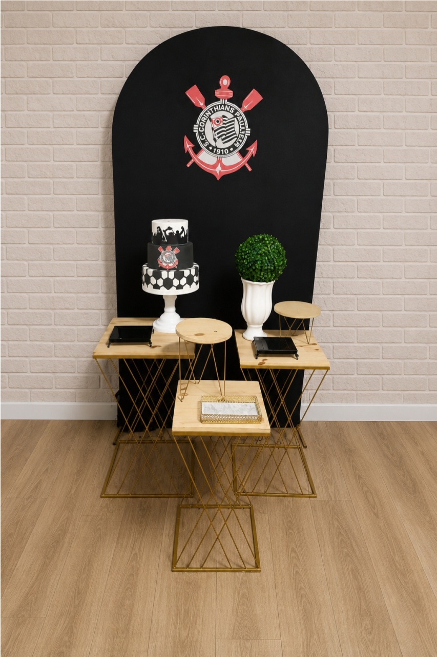 Alugue Decoração Corinthians (Modelo 5) - HZM Decoração e Locação