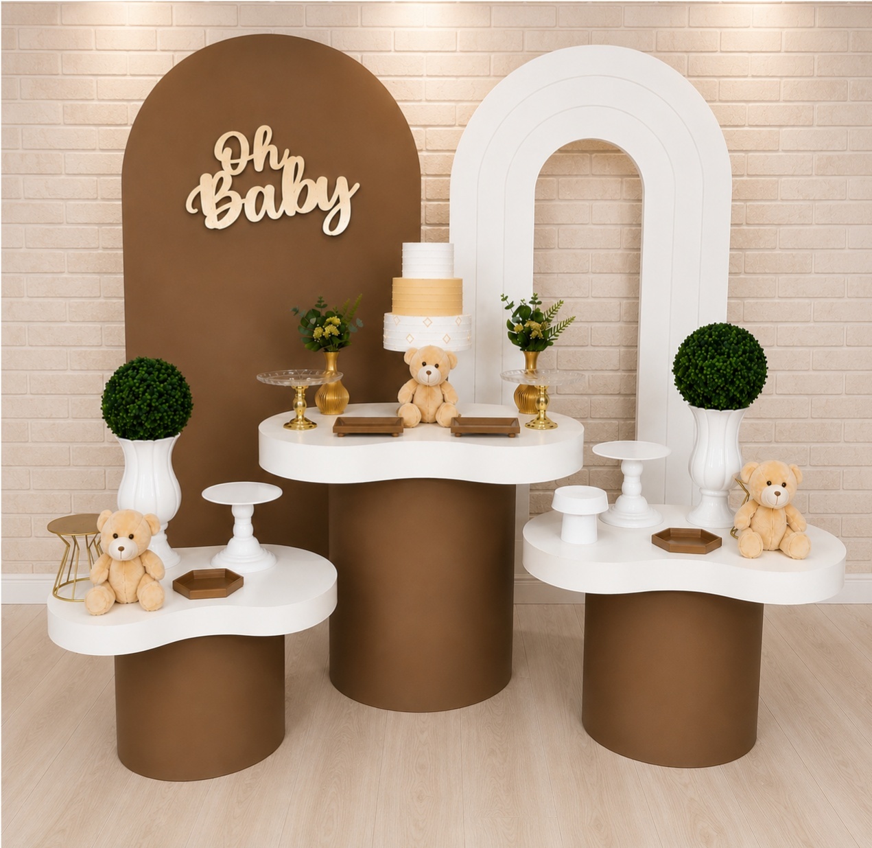 Alugue Decoração Chá de Bebê (Modelo 52) - HZM Decoração e Locação