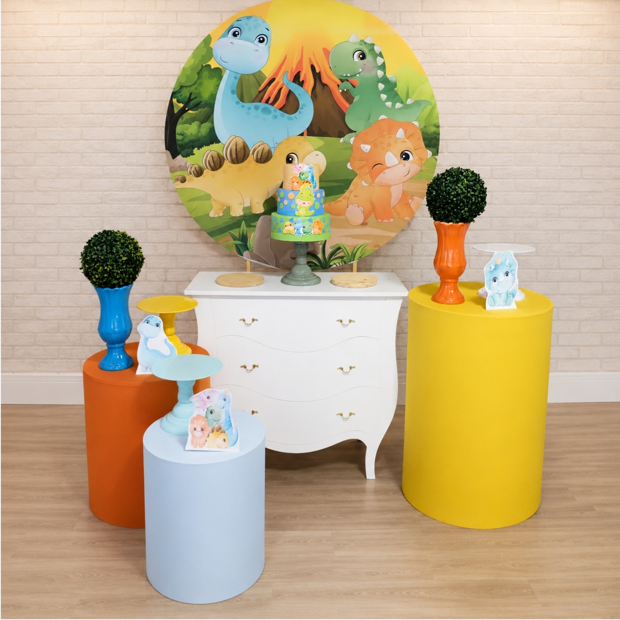 Alugue Decoração Dino Baby (Modelo 2) - HZM Decoração e Locação