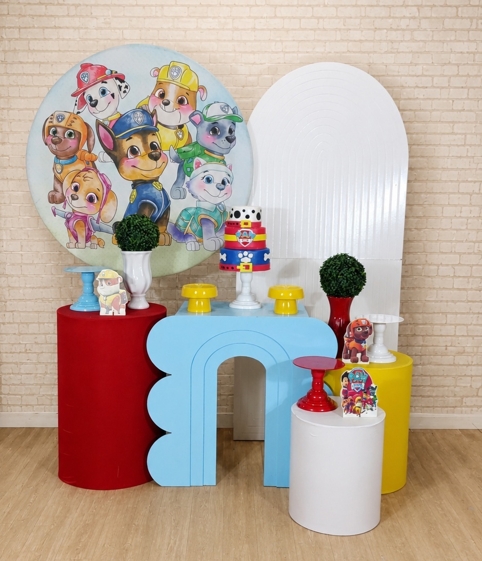 Alugue Decoração Patrulha Canina (Modelo 11) - HZM Decoração e Locação