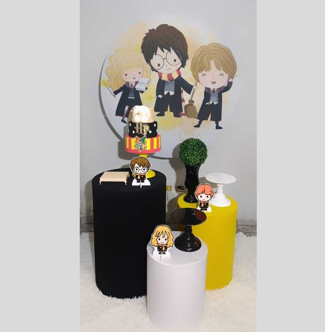 Alugue Decoração Turma Do Harry Potter  ( Modelo 1) - HZM Decoração e Locação
