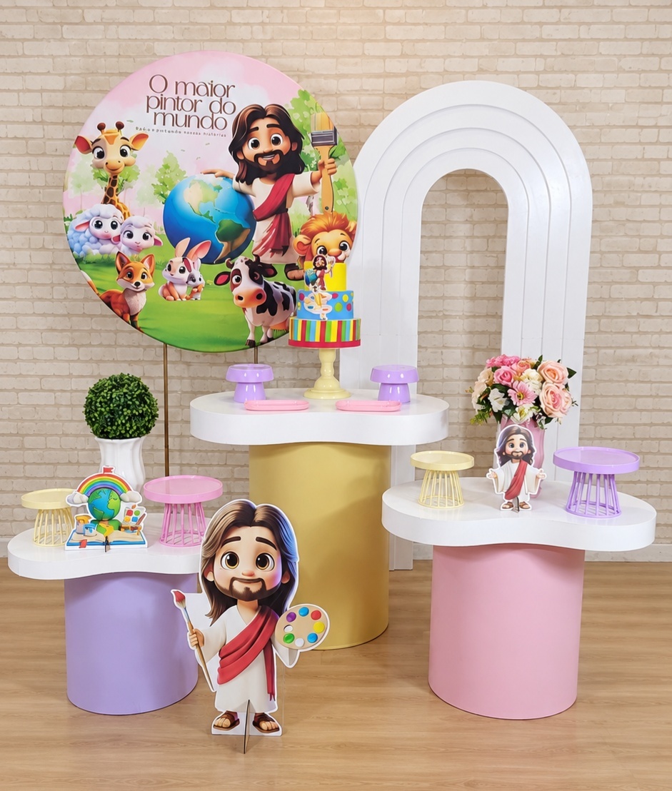 Alugue Decoração - Maior Pintor Do Mundo ( Modelo 9) - HZM Decoração e Locação