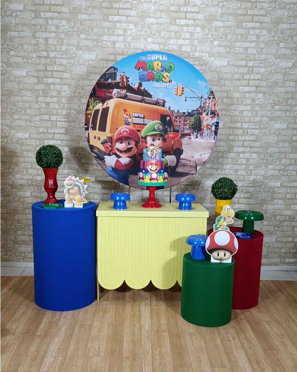 Alugue Decoração Super Mario ( Modelo 2) - HZM Decoração e Locação