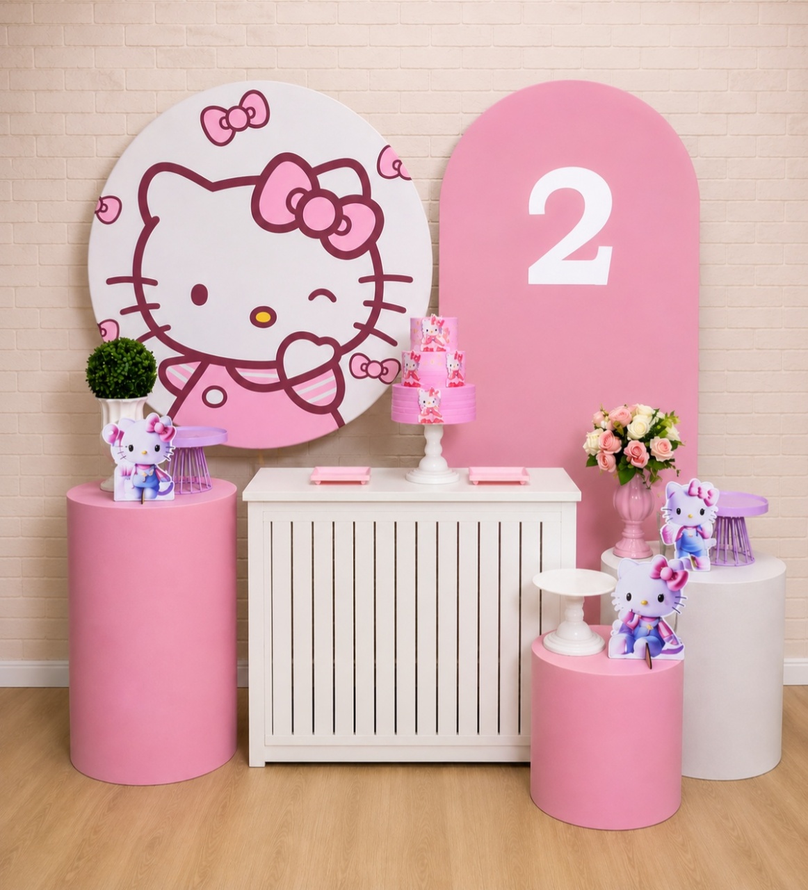 Alugue Decoração Hello Kit (Modelo 5) - HZM Decoração e Locação