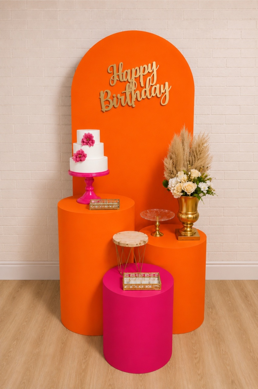 Alugue Decoração Happy ( Modelo 89) - HZM Decoração e Locação