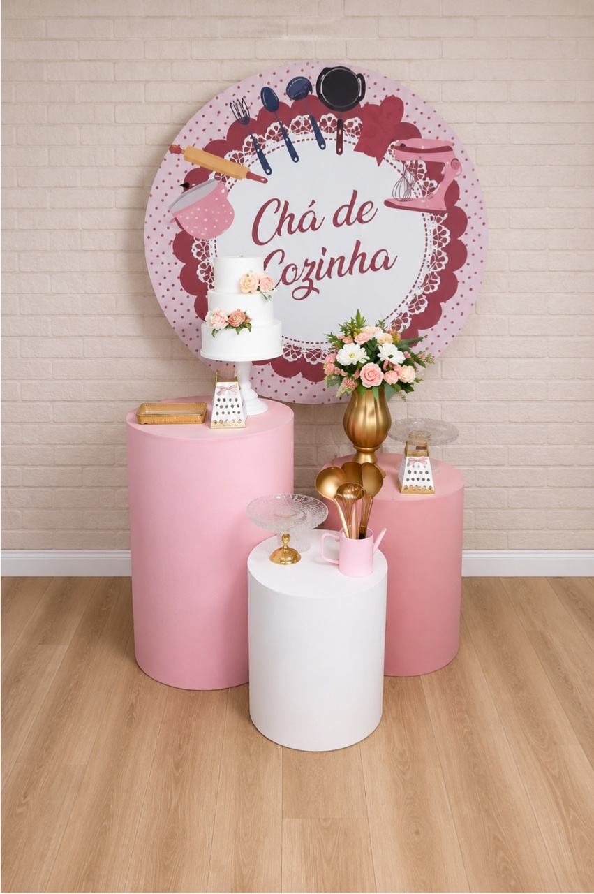 Alugue Decoração Chá de Cozinha ( Modelo 8) - HZM Decoração e Locação