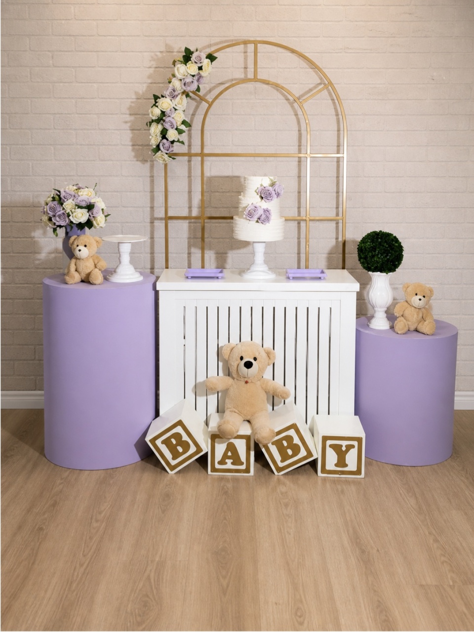 Alugue Decoração Chá de Bebê  (Modelo 16) - HZM Decoração e Locação