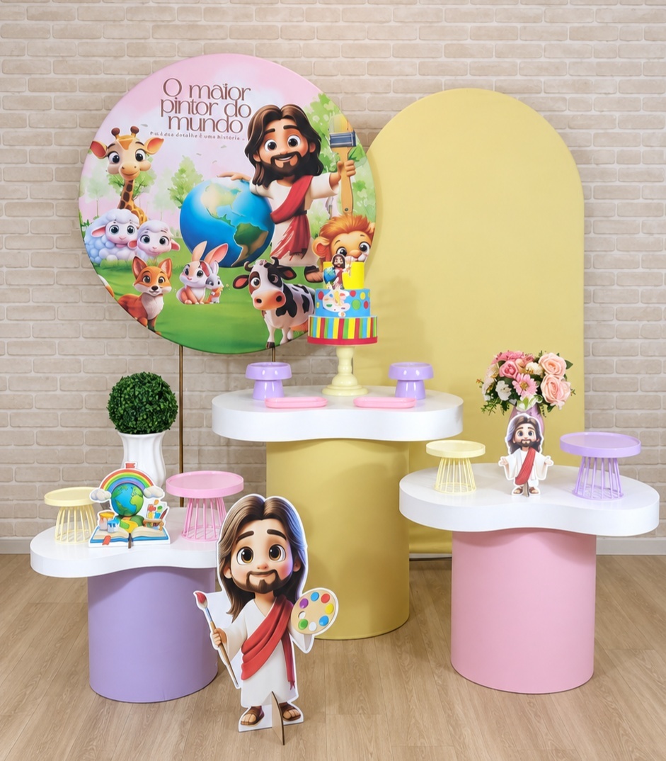 Alugue Decoração - Maior Pintor Do Mundo ( Modelo 11) - HZM Decoração e Locação