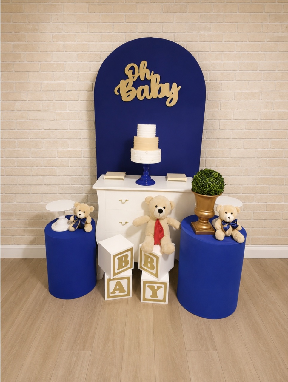 Alugue Decoração Chá de Bebê (Modelo 17) - HZM Decoração e Locação