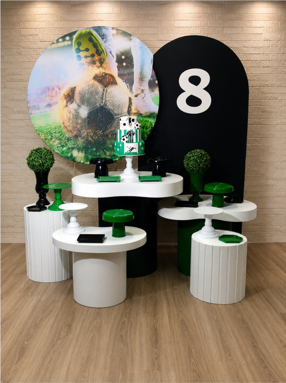 Alugue Decoração Futebol (Modelo 8) - HZM Decoração e Locação