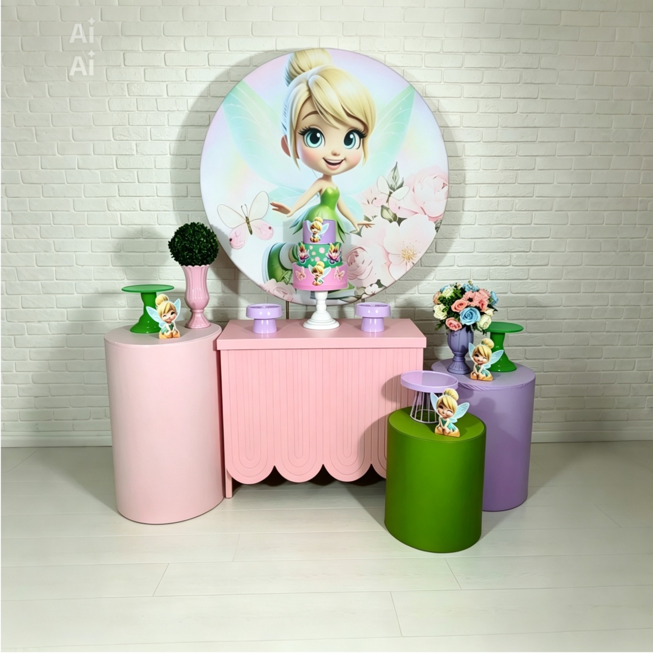 Alugue Decoração Tinker Bell (Modelo 2) - HZM Decoração e Locação